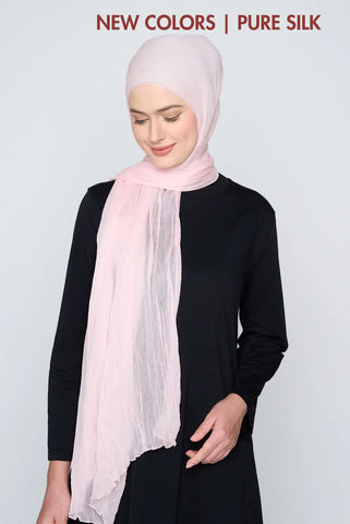 text -- chiffon silk blush