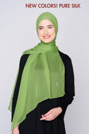 text -- crepe silk forest