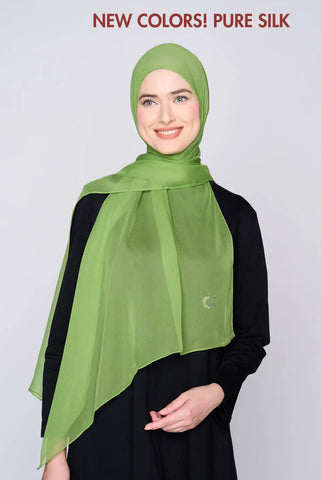 text -- crepe silk forest