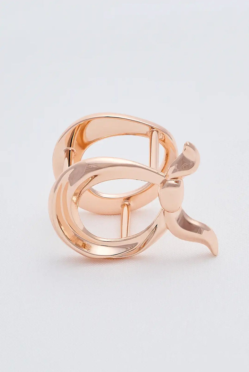 text -- rose gold ring