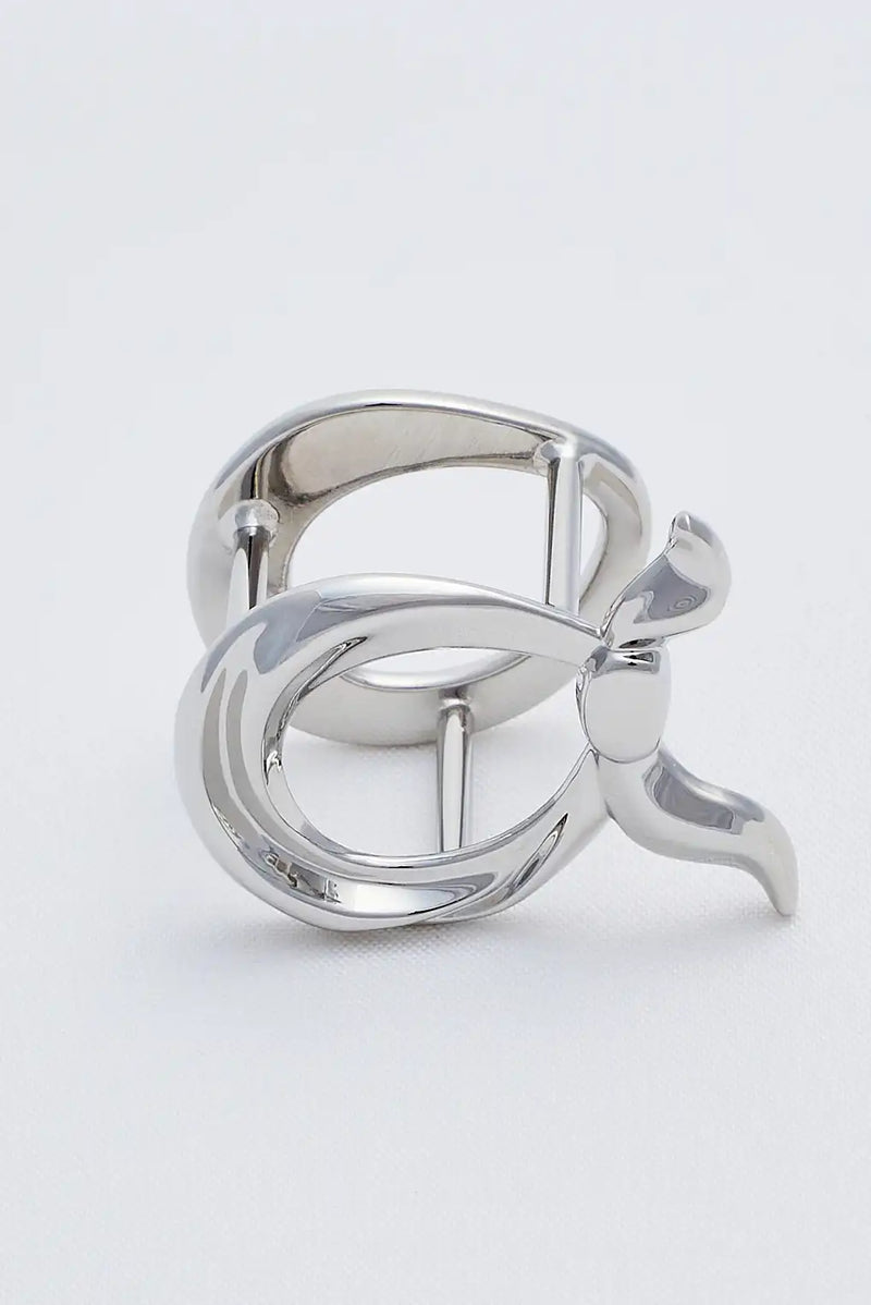 text -- silver ring
