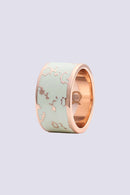 arzu thumbprint scarf ring