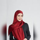 arzu feels like a dream square TWILL SILK Medium with natural silk Shimmer