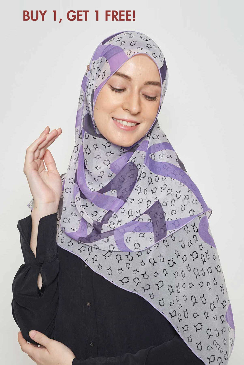 a-motion scarf CREPE SILK