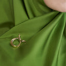 arzu feels like a dream square TWILL SILK Medium with natural silk Shimmer