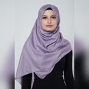 arzu the good wrinkle SILK COTTON long scarf with fine tooth edge | baik untuk ibu