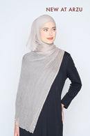 text -- chiffon silk taupe