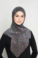 text -- tiny blooms soft teal green