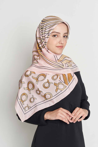 text -- arabesque ladylike pink