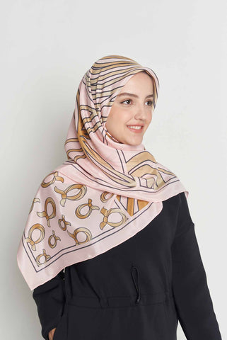 text -- arabesque ladylike pink