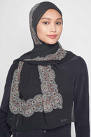 text -- lace sophisticated black 