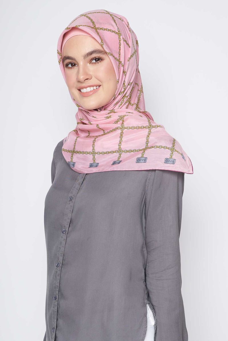 text -- orchid pink arzu silkot