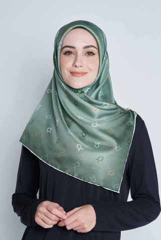 tie the knot square v2 TWILL SILK