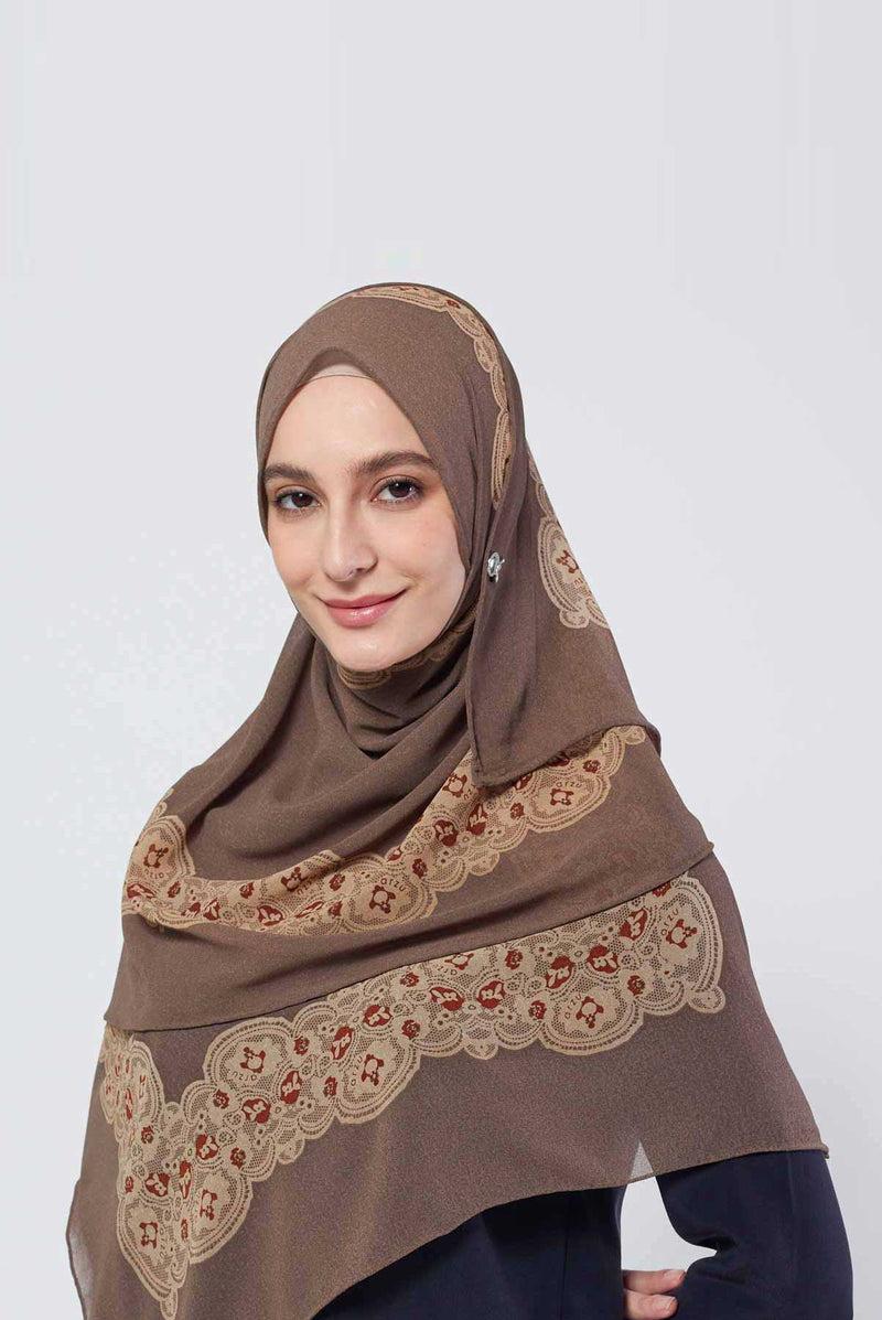 never out of lace scarf GEORGETTE