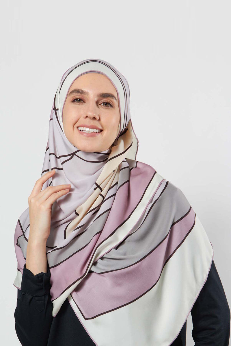 stained glass scarf No-Silk Silk
